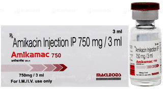 Amikamac 750 Injection 3Ml