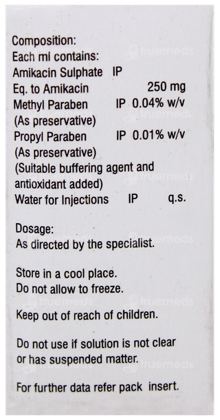 Amikamac 750 Injection 3Ml