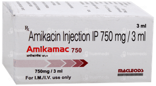 Amikamac 750 Injection 3Ml