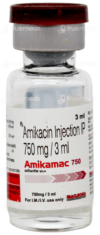 Amikamac 750 Injection 3Ml
