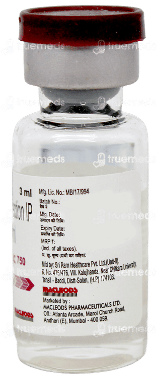 Amikamac 750 Injection 3Ml