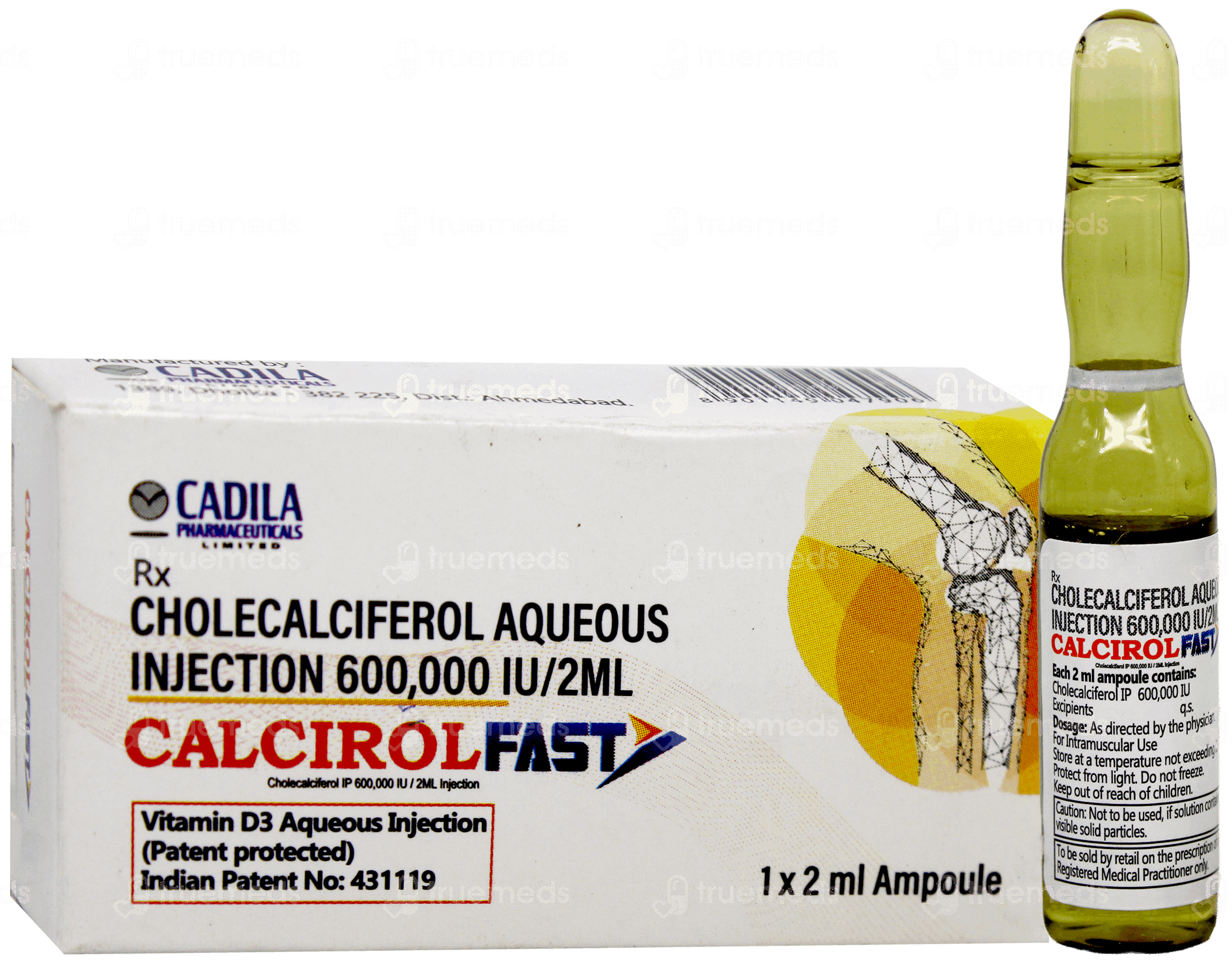 Calcirol Fast Injection 2Ml