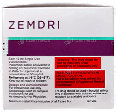 Zemdri Injection 10ml