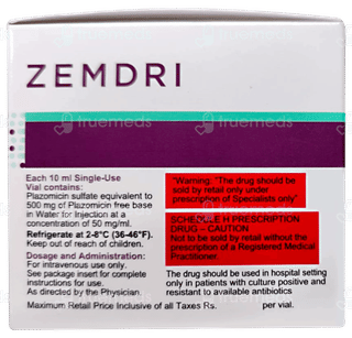 Zemdri Injection 10ml