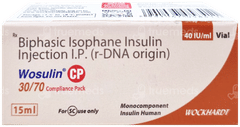 Wosulin 30/70 Cp 40Iu Injection 15Ml