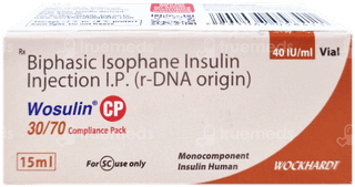 Wosulin 30/70 Cp 40Iu Injection 15Ml