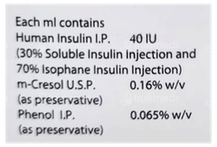 Wosulin 30/70 Cp 40Iu Injection 15Ml