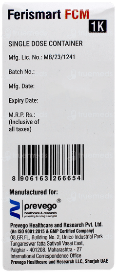Ferismart Fcm 1k Injection 20ml