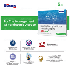 Aposan 10Mg 5Ml Pack Of 5 Injections