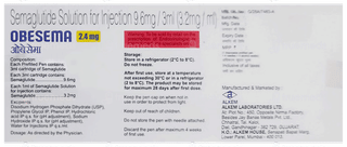 Obesema 2.4mg Multi Dose Disposable Pen 1