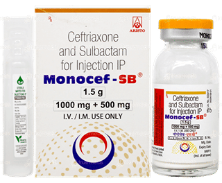 Monocef Sb 1.5Gm Injection 1