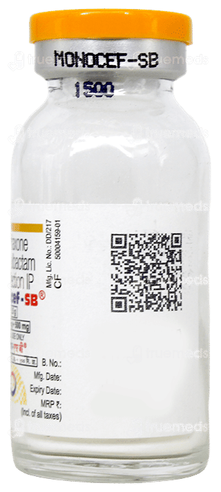 Monocef Sb 1.5Gm Injection 1