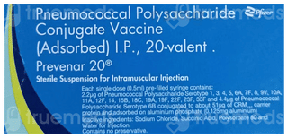Prevenar 20 Vaccine 0.5Ml