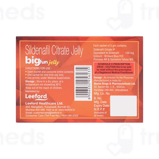 Bigfun 100 MG Jelly 5 GM