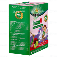 Zandu Immu Tasty Ayurvedic Immunity Soft Chews Mango Jelly 60