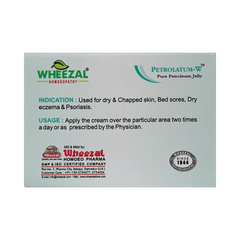 Wheezal Petrolatum W Pure Petroleum Jelly 100Gm