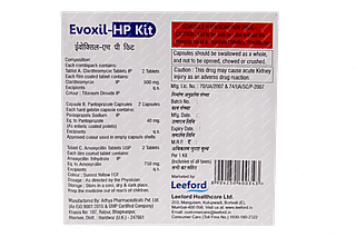 Evoxil Hp Kit 750/40/500 MG Tablet 6