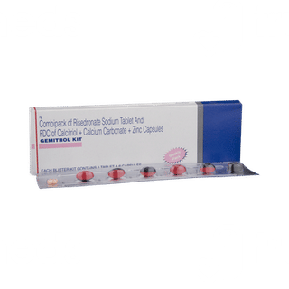 Gemitrol Kit 1 Tablet & 6 Capsule