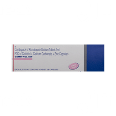 Gemitrol Kit 1 Tablet & 6 Capsule