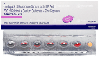 Gemitrol Kit 1 Tablet & 6 Capsule