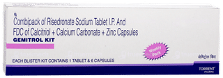Gemitrol Kit 1 Tablet & 6 Capsule