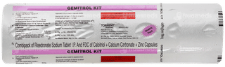 Gemitrol Kit 1 Tablet & 6 Capsule