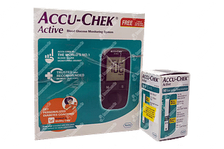 Accu Chek Active Blood Glucose Monitoring System 1 With 10 Test Strips Free