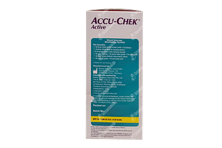 Accu Chek Active Blood Glucose Monitoring System 1 With 10 Test Strips Free