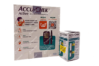 Accu Chek Active Blood Glucose Monitoring System 1 With 10 Test Strips Free