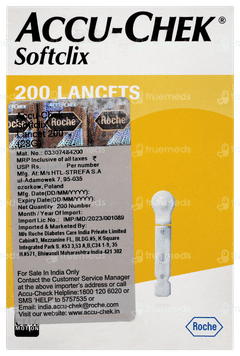 Accu Chek Softclix Lancets 200