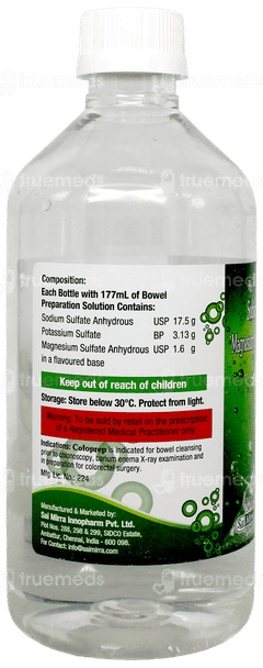 Coloprep Lemon Flavour Bowel Preparation Kit 177Ml Pack Of 2 Solutions Coloprep Lemon Flavour Bowel Preparation Kit 177Ml Pack Of 2 Solutions