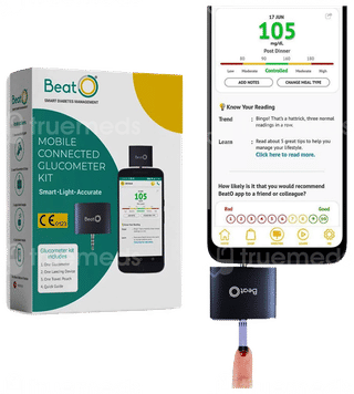 Beato Smart Glucometer Kit With 20 Strips & 20 Lancets 1
