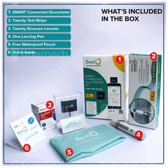 Beato Smart Glucometer Kit With 20 Strips & 20 Lancets 1