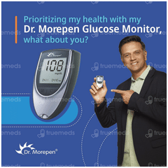 Dr Morepen Gluco One Bg 03 Blood Glucose Monitoring System 1 With 25 Blood Glucose Test Strips