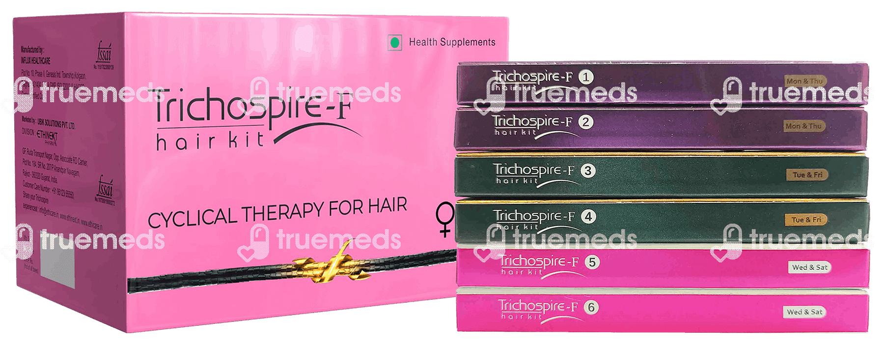 Trichospire F Hair Kit 1 Uses Side Effects Dosage Price Truemeds 7105