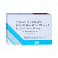 Silotime M 50 Combipack 10 Tablet And Capsule