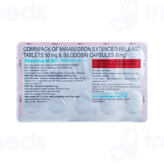 Silotime M 50 Combipack 10 Tablet And Capsule