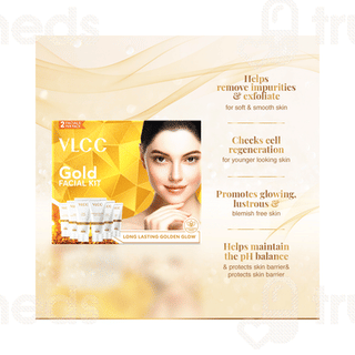 Vlcc Gold Facial Kit 1