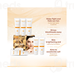 Vlcc Anti Tan Facial Kit 60 GM