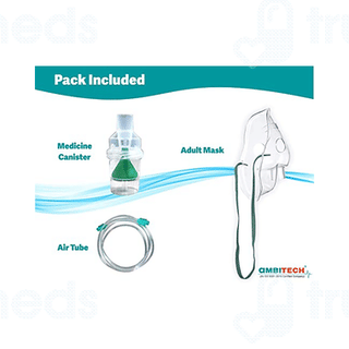Ambitech Adult Nebulizer Mask With Air Tube Kit 1