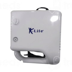 K Life Neb 107 White Portable Piston Compressor With Complete Mask Kit Nebulizer 1