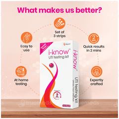 I-know Uti Testing Test Strip 3 Kit 1