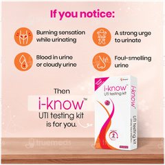 I-know Uti Testing Test Strip 3 Kit 1