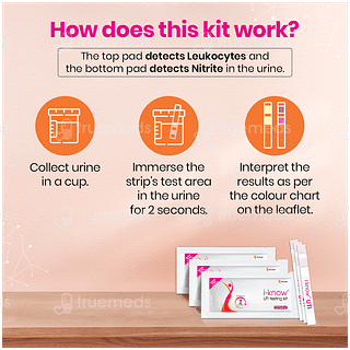 I Know Uti Testing Test Strip 3 Kit 1