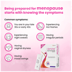 I-know Menopause Testing Test Strip 3 Kit 1 I-know Menopause Testing Test Strip 3 Kit 1