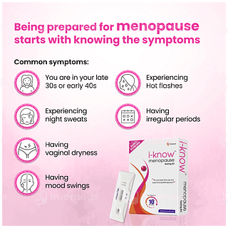 I Know Menopause Testing Test Strip 3 Kit 1