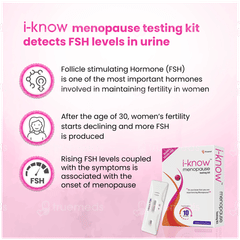 I-know Menopause Testing Test Strip 3 Kit 1 I-know Menopause Testing Test Strip 3 Kit 1