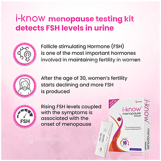 I Know Menopause Testing Test Strip 3 Kit 1