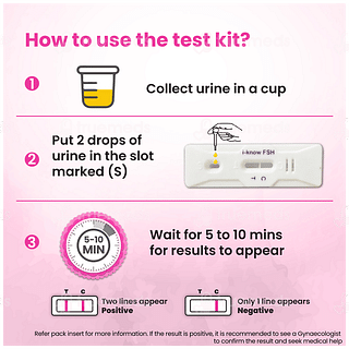 I Know Menopause Testing Test Strip 3 Kit 1