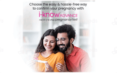 I-know Advance Rapid One Step Mid Stream Pregnancy Test Kit 1